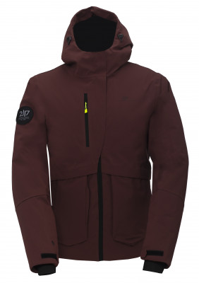 MALMEN ECO pánská 2L lyžařská bunda, hnědá S