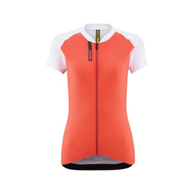 MAVIC DÁMSKÝ DRES S KRÁTKÝM RUKÁVEM AKSIUM CORAL (T000591) XS