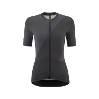 MAVIC DÁMSKÝ DRES S KRÁTKÝM RUKÁVEM AKSIUM GRAPHIC BIG M/BLACK (T000594) XS