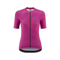 MAVIC DÁMSKÝ DRES S KRÁTKÝM RUKÁVEM ICON GRAPHIC FUCHSIA (T000586) XS