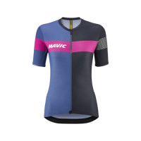 MAVIC DÁMSKÝ DRES S KRÁTKÝM RUKÁVEM KSYRIUM PRO DEEP BLUE (T000596) XS