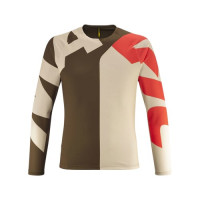 MAVIC PÁNSKÝ DRES S DLOUHÝM RUKÁVEM DEEMAX ENDURO LETTERS/DESERT PALM (T000484) S