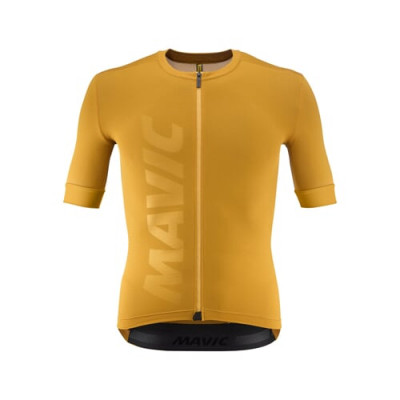 MAVIC PÁNSKÝ DRES S KRÁTKÝM RUKÁVEM AKSIUM MINERAL YELLOW (T000552) S