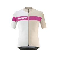 MAVIC PÁNSKÝ DRES S KRÁTKÝM RUKÁVEM KSYRIUM PRO WHITE PEPPER (T000561) S