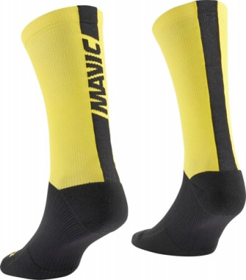 MAVIC PONOŽKY MAVIC LOGO YELLOW BLACK (G000265) 39/42