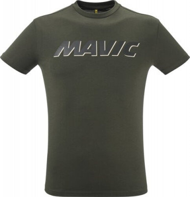 MAVIC TRIKO S KRÁTKÝM RUKÁVEM CORPORATE LOGO ARMY GREEN (T000211) L