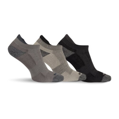 Merrell ponožky MEA33506T3B2 CHARH WOOL EVERYDAY TAB (3 packs) charcoal heather S/M