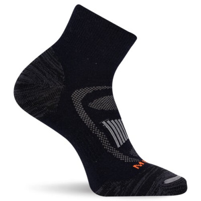 Merrell ponožky MEA33528Q1B4 BLACK ZONED HIKING QUARTER black L/XL