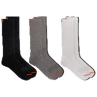 merrell ponožky MEA33564C3B2 BAS01 CUSHIONED COTTON CREW (3 packs) black assorted 1 S/M