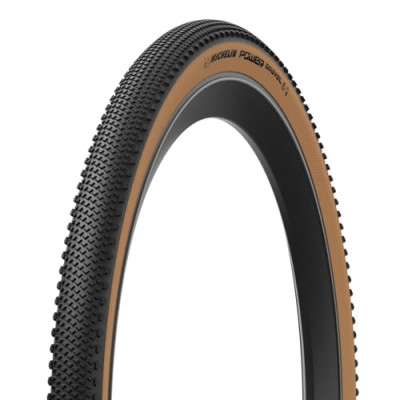 MICHELIN PLÁŠŤ POWER GRAVEL CLASSIC V2 700X57C COMPETITION LINE KEVLAR GUM-X TS TLR  (790640) Množ. Uni