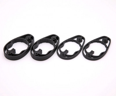 MOST podložky pod predstavec PACF sada 2x5mm + 2x10mm plast