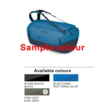 OSPREY CESTOVNÍ TAŠKA TRANSPORTER DUFFEL 120 BLUE FLAME (10006335) Množ. Uni