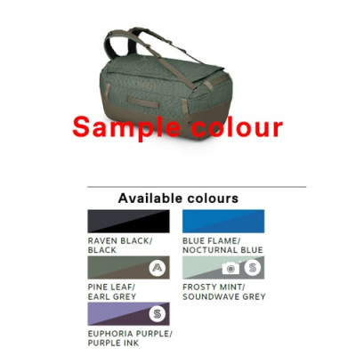 OSPREY CESTOVNÍ TAŠKA TRANSPORTER DUFFEL 65 RAVEN BLACK (10006325) Množ. Uni