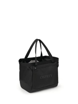 OSPREY CESTOVNÍ TAŠKA TRANSPORTER GEAR TOTE 28L RAVEN BLACK (10006492) Množ. Uni