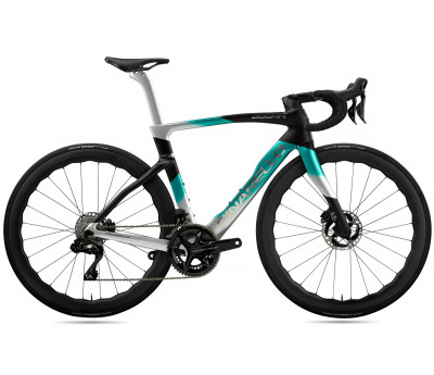 Pinarello Dogma F DuraAce Di2 2x12DB PM Princeton Peak 4550 DB HG12 Nebula Green Silver