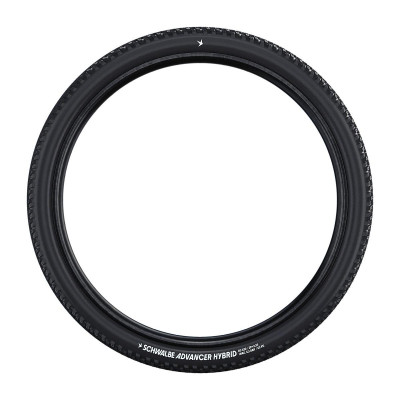 Plášť ADVANCER HYBRID (57-584) 27.5x2.25 Active 50EPI PunctureGuard 995g Čierny reflex Green