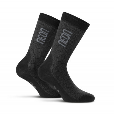 Ponožky NEON 3D Black Grey