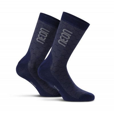 Ponožky NEON 3D Light Blue Blue