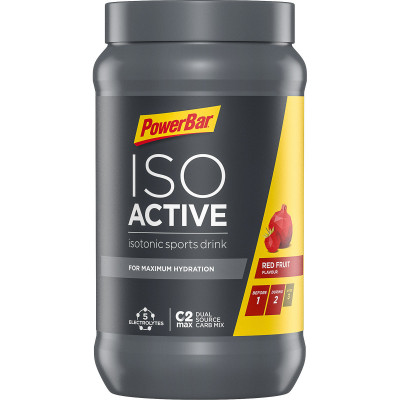 IsoActive PowerBar - izotonický športový nápoj 600 g červené ovocie