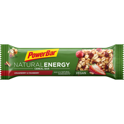 PowerBar Natural Energy Cereal tyčinka 40g jahoda/brusnica