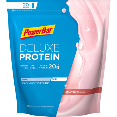 Protein DELUXE PowerBar 500 g jahoda