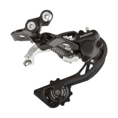 Prehadzovačka Shimano XT M786 10k. čierna dlhé ramienko Shadow+