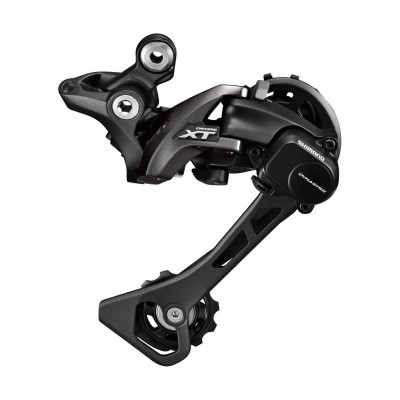 Prehadzovačka Shimano XT M8000 11-k. čierna super dlhé ramienko Shadow+