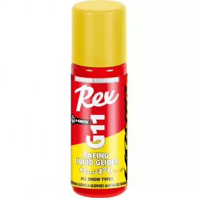 Rex bezfluorový vosk G11 žltý +10...-2 C  tekutý s hubkou 60 ml