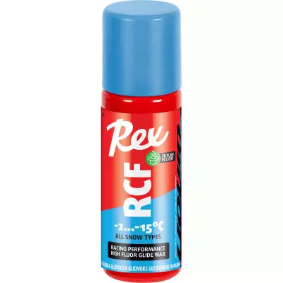 Rex vysokofluórový tekutý vosk RCF modrý  -2...-15 C 60 ml