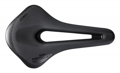 Cyklistické sedlo Selle San Marco Shortfit 2.0 Open-Fit Dynamic Narrow čierne