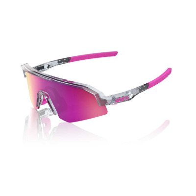 SLENDALE XS - Polished Translucent Grey - Purple Multilayer Mirror