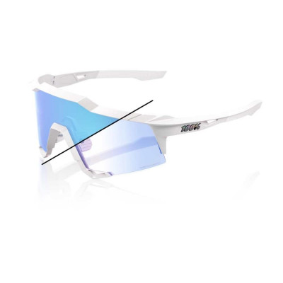 Cyklistické okuliare 100% Speedcraft LE - Bastille - Blue Mirror Photochromic