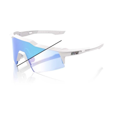 Cyklistické okuliare 100% Speedcraft SL LE - Bastille - Blue Mirror Photochromic