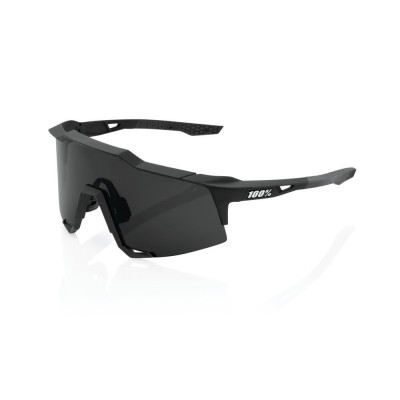 Cyklistické okuliare 100% Speedcraft - Soft Tact Black - Smoke Lens
