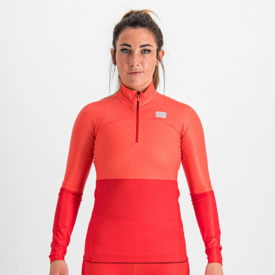 Dres na bežky dámsky Sportful Apex červený/grepfruit