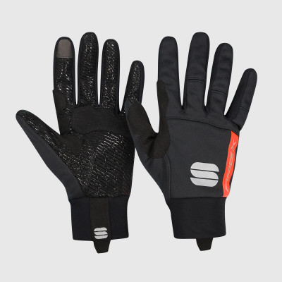 Outdoorové rukavice Sportful Apex čierne