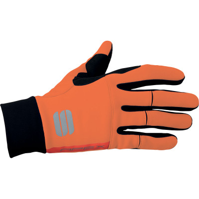 Sportful Apex rukavice oranžové/čierne