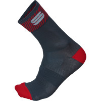 Sportful BodyFit Pro 12 ponožky tmavosivé/červené_alt0