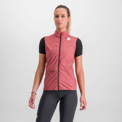 Sportful CARDIO dámska vesta dusty red