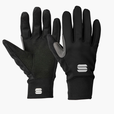 Sportful DETSKÉ SOFTSHELL RUKAVICE čierne