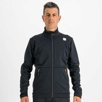 Sportful ENGADIN bunda čierna/žltá