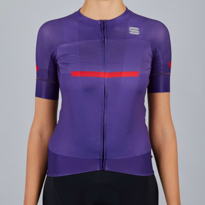 Letný cyklistický dres dámsky Sportful Evo fialový