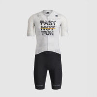 SPORTFUL FAST NOT FUN gravel kombinéza biela, čierna