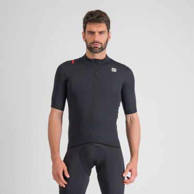 Sportful FIANDRE LIGHT bunda s krátkym rukávom black