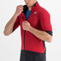 Sportful Fiandre Pro bunda s krátkym rukávom červená_alt7