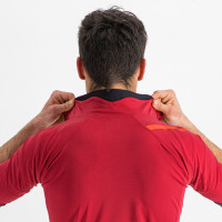Sportful Fiandre Pro bunda s krátkym rukávom červená_alt8