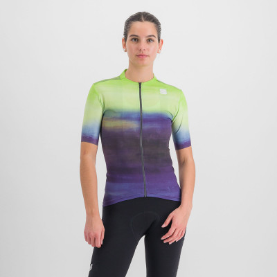 Sportful FLOW SUPERGIARA dámsky dres nightshde green