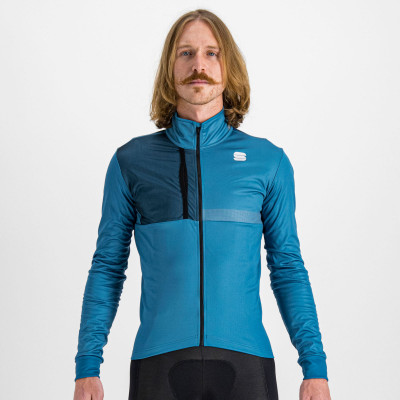 Sportful GIARA SOFTSHELL bunda modrá