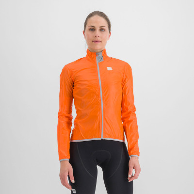 Cyklistická dámska bunda Sportful Hot Pack EasyLight oranžová