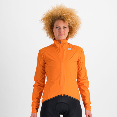 Cyklistická bunda dámska Sportful Hot Pack No Rain 2.0 oranžová